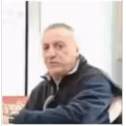 Confused old man